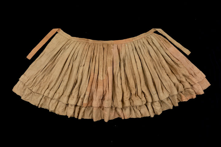 [서울=뉴시스] 접음단 치마 (사진=문화재청 제공) 2023.09.26. photo@newsis.com *재판매 및 DB 금지