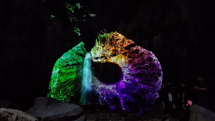  '오르:빛 재인폭포'(사진=경기도 제공) *재판매 및 DB 금지