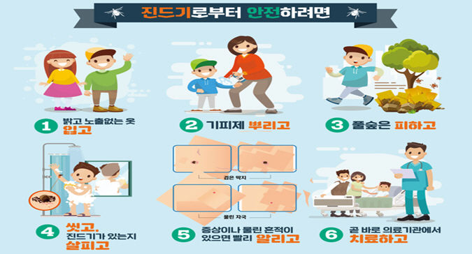 익산시, 진드기매개 감염병 발생…추석 연휴 주의 당부