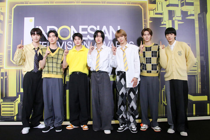 [서울=뉴시스] 인도네시안 텔레비전 어워즈 2023 (Indonesian Television Awards 2023)에 참석한 그룹 라이즈(RIIZE). (사진= SM엔터테인먼트 제공) 2023.09.26. photo@newsis.com *재판매 및 DB 금지