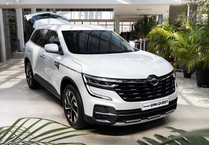 [서울=뉴시스] 르노코리아가 출시한 국내 유일의 2인승 다목적 스포츠실용차(SUV) 모델인 '더 뉴 QM6 퀘스트'. (사진=르노코리아 제공) 2023.09.26 photo@newsis.com *재판매 및 DB 금지