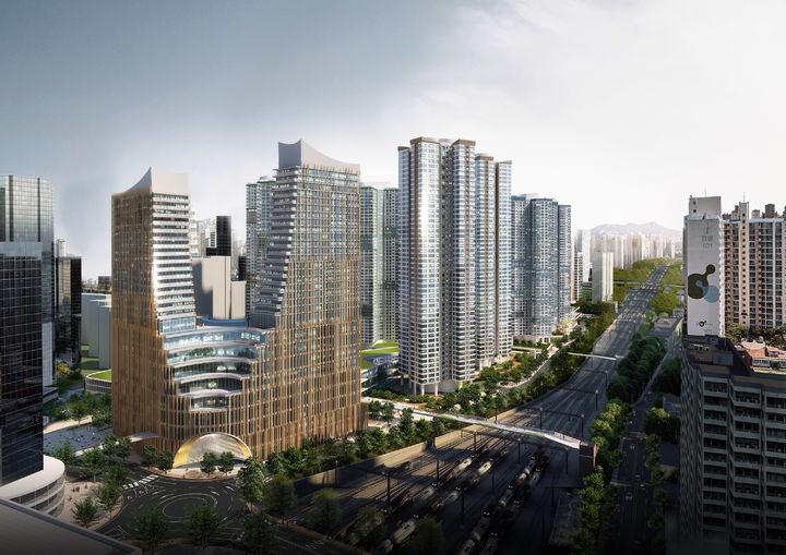 광운대 역세권 개발사업(H1 프로젝트) 조감도. (사진=HDC현대산업개발) *재판매 및 DB 금지