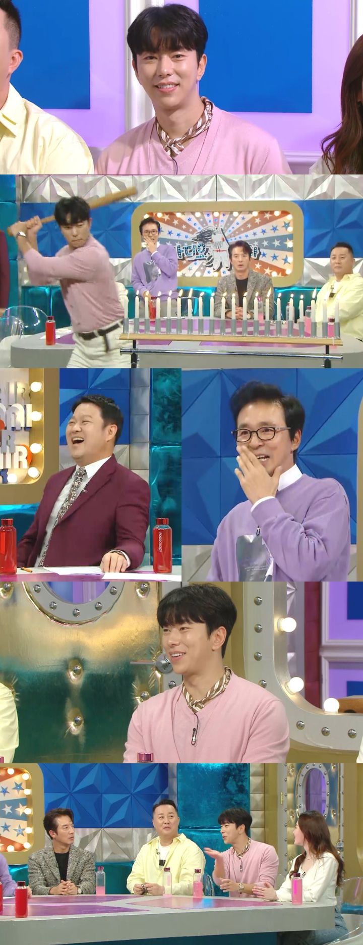 [서울=뉴시스] 27일 오후 10시30분 방송되는 MBC TV 예능물 '라디오스타'(이하 '라스')는 윤현민과 배우 정준호·유라, 개그맨 정준하가 출연하는 '전과자들' 추석 특집으로 꾸며진다. (사진= MBC '라디오스타' 제공) 2023.09.27. photo@newsis.com *재판매 및 DB 금지