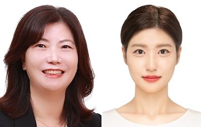 [진천=뉴시스] 베스트-친절직원. 왼쪽부터 송혜영 진천중 사서, 신연선 진천교육지원청 주무관. (사진=진천교육지원청 제공) photo@newsis.com *재판매 및 DB 금지