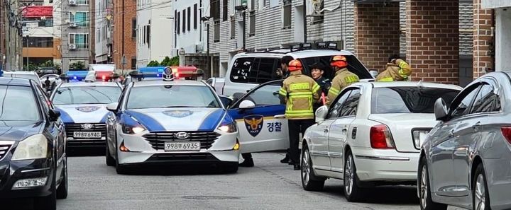 27일 오후 4시10분께 경북 구미시 형곡동에서 칼부림 사건이 발생해 1명이 다쳐 병원으로 이송됐다. *재판매 및 DB 금지