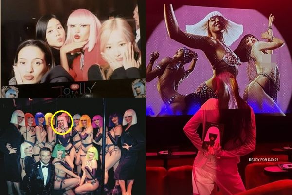 지수·로제 관람…블랙핑크 리사 19금쇼 선정성 논란