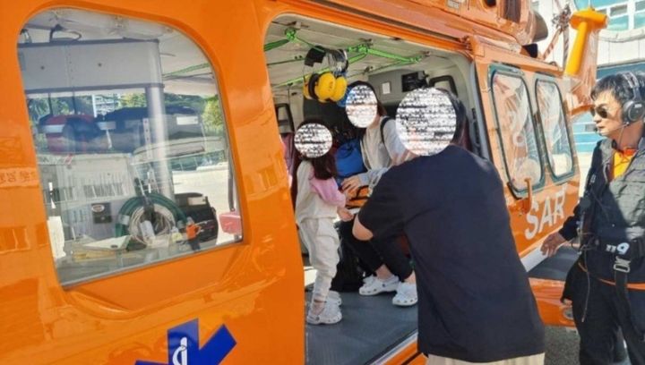 [춘천=뉴시스] 1일 오후 1시 23분경 강원도 춘천시 퇴계동 한 아파트에서 4세 여아 A양이 지름 1cm의 수은건전지를 삼카는 사고가 발생했다. 강원소방본부 제공. *재판매 및 DB 금지