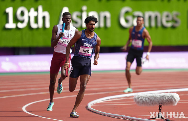 [항저우=AP/뉴시스]2022 항저우 아시안게임 육상 종목. 2023.10.03.