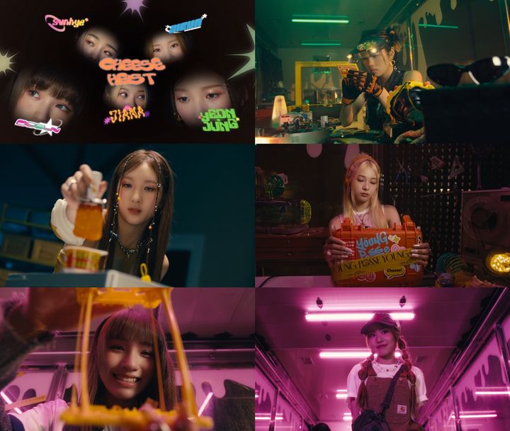 [서울=뉴시스] 인트로 필름 공개한 DSP미디어 신인 걸그룹 영파씨. (사진= RBW, DSP미디어 제공) 2023.10.04. photo@newsis.com *재판매 및 DB 금지