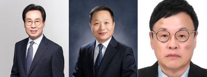 [서울=뉴시스](왼쪽부터)은탑산업훈장을 받는 에이치제이매그놀리아 용평 호텔앤리조트 신달순 대표, 동탑산업훈장을 받는 파라다이스 카지노 워커힐 이상연 전무, 철탑산업훈장을 받는 경기도관광협회 편흥진 회장. (사진=문화체육관광부 제공) 2023.10.04. photo@newsis.com *재판매 및 DB 금지