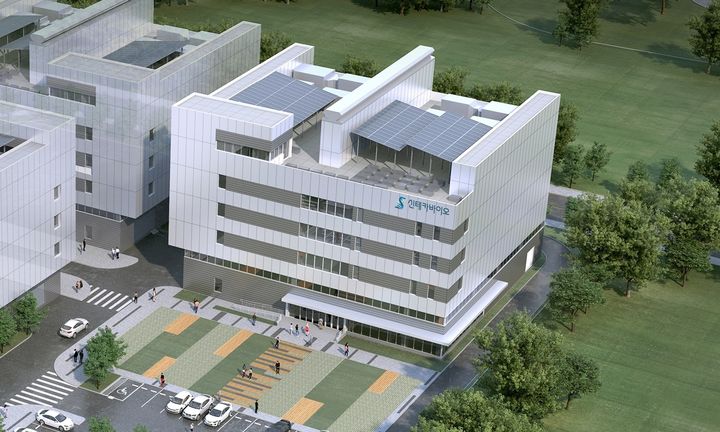 [서울=뉴시스] 신테카바이오_AI슈퍼컴센터 조감도 (사진=신테카바이오 제공) 2023.10.05. photo@newsis.com *재판매 및 DB 금지