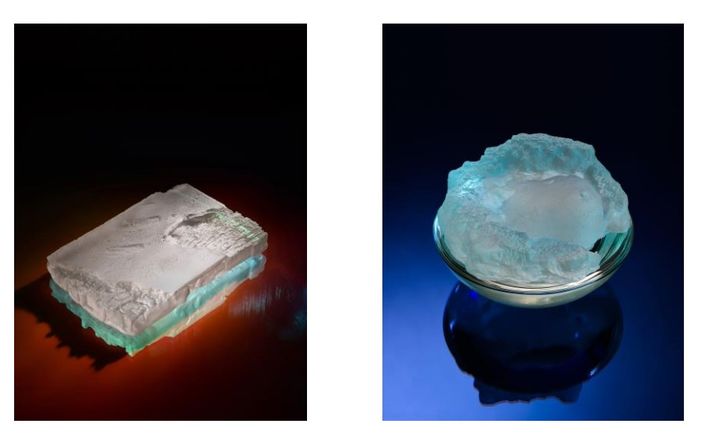 청작화랑에서 고성희 유리 조각전이 25일까지 열린다. *재판매 및 DB 금지