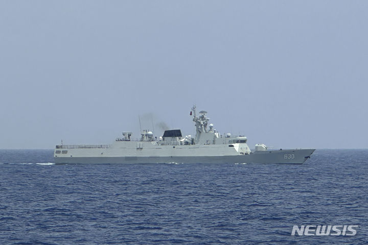 "中, 일본 기지 인근 오스미 해협 통과 0~4회→15회…정보 수집 우려"