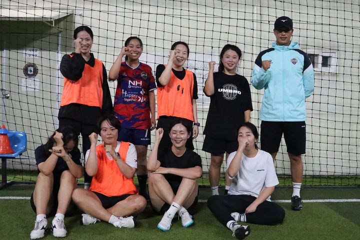 가보자공 선수들 (사진=김천상무 제공) *재판매 및 DB 금지