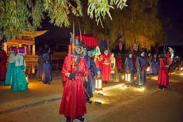 2021 경복궁 '왕가의 산책' 행사. (사진=문화재청 제공) photo@newsis.com *재판매 및 DB 금지