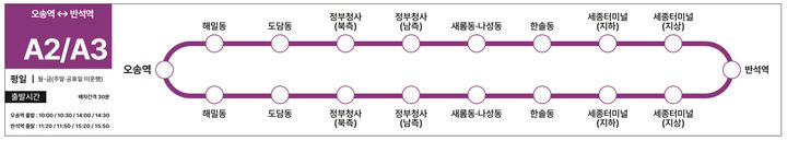 충청권자율주행버스 노선도 최종 *재판매 및 DB 금지