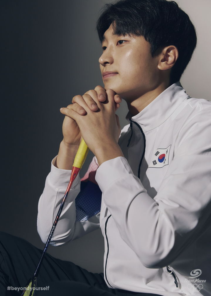 [서울=뉴시스]배드민턴 김원호. 2023.10.06. (사진=대한체육회 제공) *재판매 및 DB 금지