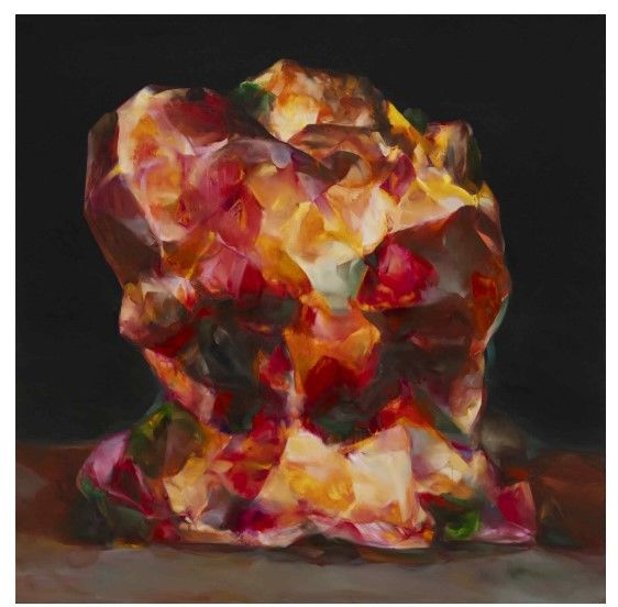 하지훈, Wanderweg Struktur#3 acrylic, oil on canvas 205x205cm 2023 *재판매 및 DB 금지