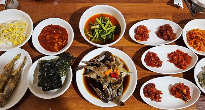 광천에서 맛보는 젓갈정식. 박주연 기자 photo@newsis.com *재판매 및 DB 금지