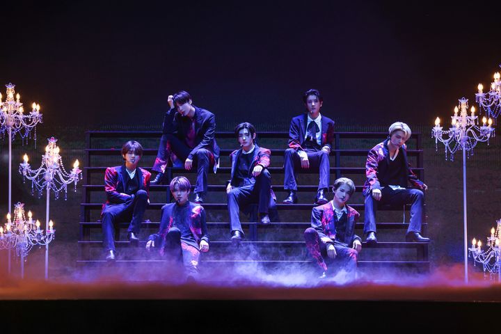 [서울=뉴시스] 엔하이픈 월드투어 '페이트(FATE)' LA 공연. (사진 = 빌리프랩 제공) 2023.10.08. photo@newsis.com *재판매 및 DB 금지