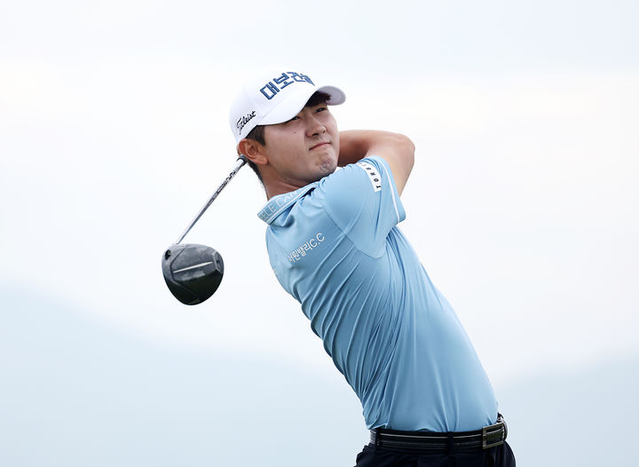 [서울=뉴시스]시즌 4승에 도전하는 고군택. 2023.10.10. (사진=KPGA 제공) *재판매 및 DB 금지