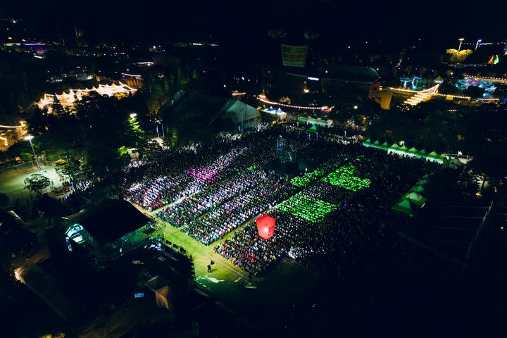 의령 리치리치페스티벌 개막식 인파 *재판매 및 DB 금지