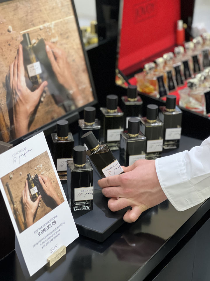 프랑스 뮤직 퍼퓸 브랜드 '르 오케스트르 퍼퓸'(사진=LF 제공) *재판매 및 DB 금지