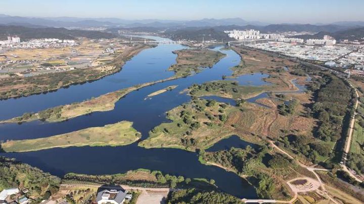 [대구=뉴시스] 달성습지 전경. (사진 = 대구환경운동연합 제공) 2023.10.12. photo@newsis.com *재판매 및 DB 금지