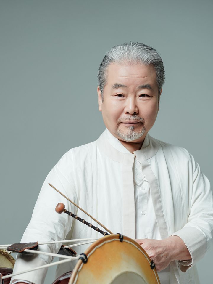사물놀이 명인 김덕수. (사진=예술숲 제공) photo@newsis.com *재판매 및 DB 금지
