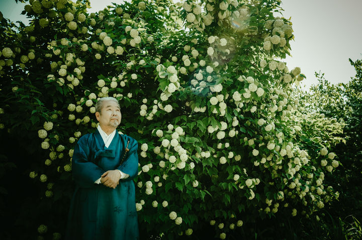 사물놀이 명인 김덕수. (사진=예술숲 제공) photo@newsis.com *재판매 및 DB 금지
