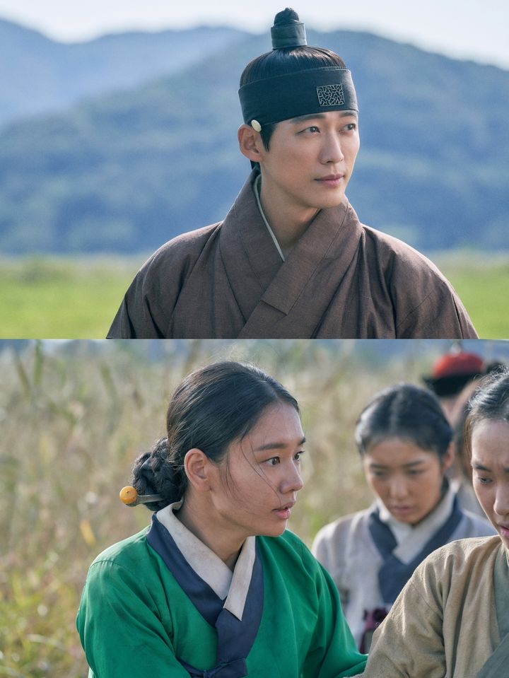 [서울=뉴시스14일 오후 9시40분 방송되는 MBC TV 금토드라마 '연인'은 '이장현'(남궁민)과 '유길채'(안은진)의 모습을 공개했다.&nbsp; (사진=MBC TV 금토드라마 '연인' 제공) 2023.10.14. photo@newsis.com *재판매 및 DB 금지