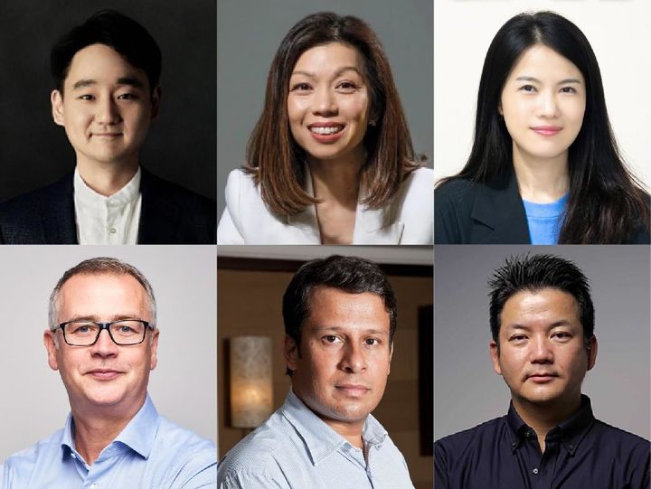 [서울=뉴시스] 한국방송광고진흥공사(코바코)는 다음 달 16일 서울 장충동 앰배서더서울풀만 호텔에서 국제 OTT 포럼을 연다고 18일 밝혔다. 사진은 포럼 주요 연사인 (왼쪽 위부터) 강동한 넷플릭스 한국콘텐츠총괄, 제니스 리 뷰 대표, 최주희 티빙 대표, 존 글리셔 다즌 부회장, 비벡 쿠토 MPA 대표, 텐신 츠츠미 유넥스트 대표 (사진=한국방송광고진흥공사 제공) *재판매 및 DB 금지