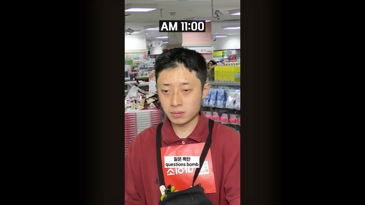 [서울=뉴시스]지난 8월2일 일오팔이 자신의 유튜브 채널에 '알바의 하루' 모음집 2편이라는 제목의 영상을 게재했다. (사진=유튜브'일오팔'캡처) 2023.10.19 photo@newsis.com *재판매 및 DB 금지