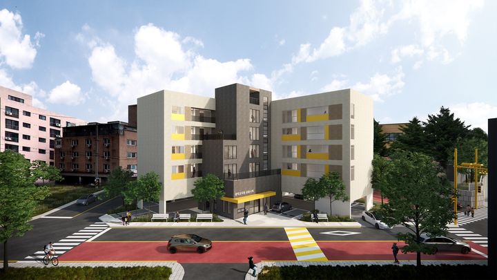 [수원=뉴시스] 안성 교직원 공동사택 조감도. (사진=경기도교육청 제공) 2023.10.19. photo@newsis.com *재판매 및 DB 금지