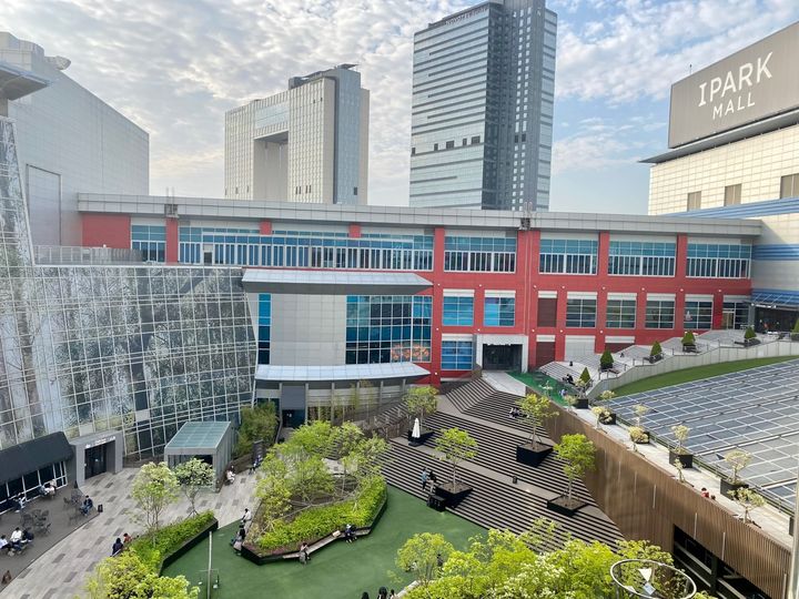 아이파크몰 야외 공원 더 가든 전경(사진=HDC아이파크몰 제공) *재판매 및 DB 금지