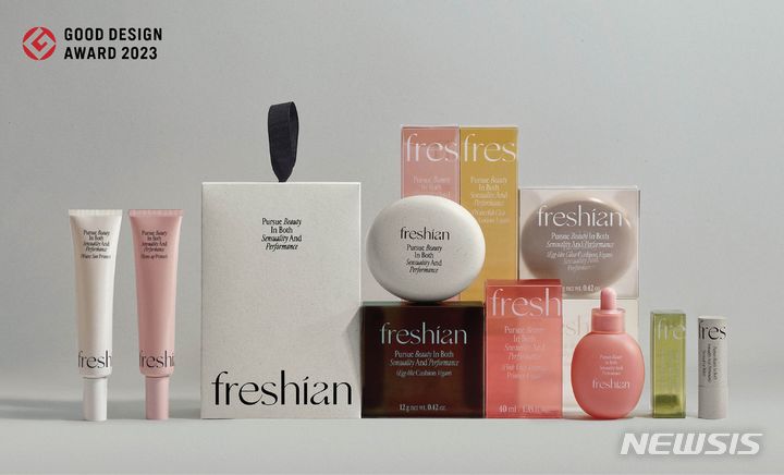 [서울=뉴시스]LG생활건강 비건 메이크업 브랜드 '프레시안(freshian)'.2023.10.21.(사진=LG생활건강 제공)photo@newsis.com
