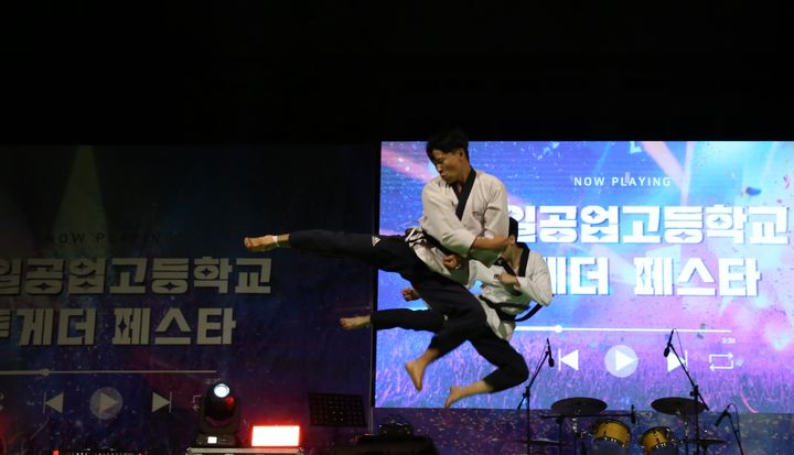 경기 수원 삼일공업고등학교 '삼일공고 투게더 페스타' 모습. (사진=삼일공업고등학교 제공) *재판매 및 DB 금지