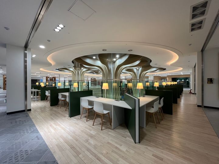 [진주=뉴시스] 경상국립대 중앙도서관&nbsp; *재판매 및 DB 금지