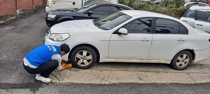 김제시, 체납차량 번호판 영치팀 상시 운영