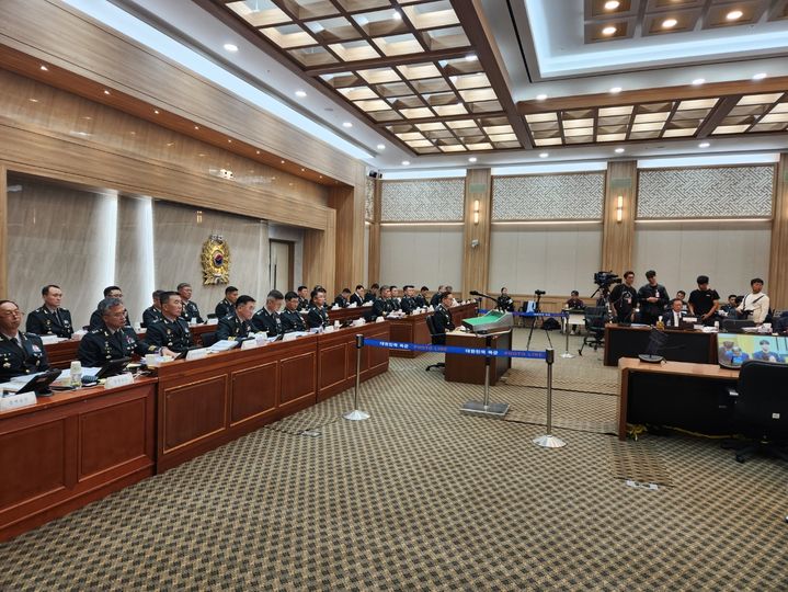 육군본부는 23일 국회 국방위원회 국정감사 업무보고를 통해 '한국형 3축체계' 능력을 보강키로 했다. 2023. 10. 23 kshoon0663@newsis.com *재판매 및 DB 금지