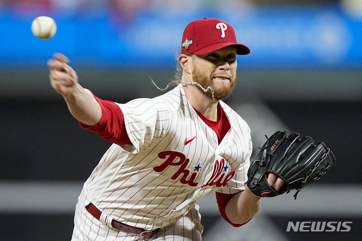 [필라델피아=AP/뉴시스] 크레이그 킴브럴. 2023.10.24
