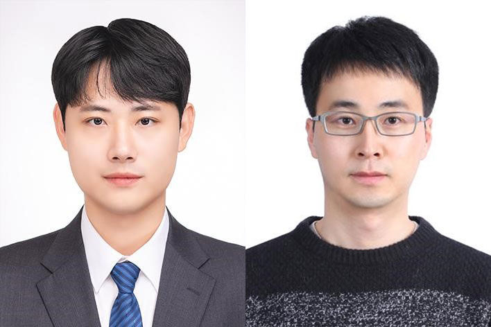 (왼쪽부터) 정승우 석박사통합과정 학생(인공지능학과·제 1저자), 석흥일 교수(인공지능학과·교신저자) (사진=고려대 제공) *재판매 및 DB 금지
