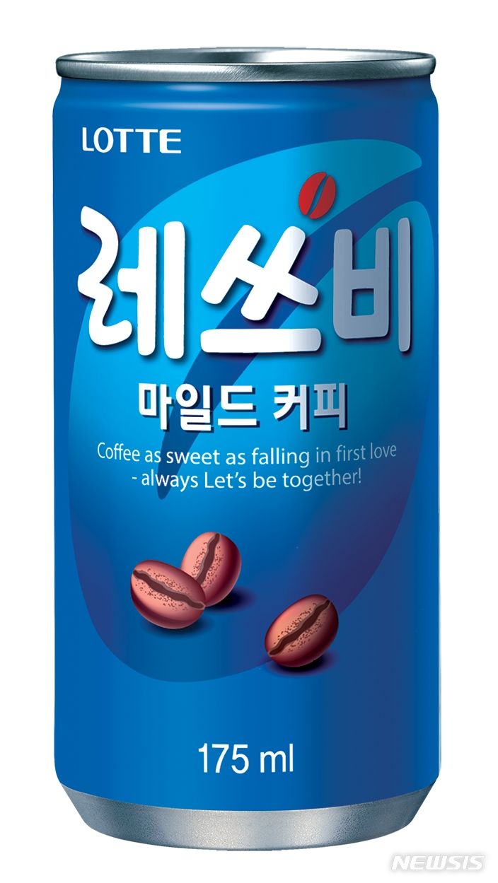 [서울=뉴시스] 레쓰비 제품. (사진=롯데칠성음료 제공)
