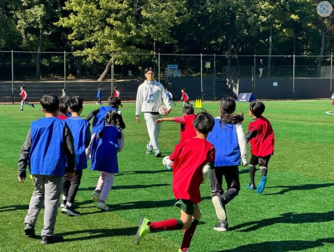 [서울=뉴시스]어린이대공원 축구교실.(사진=서울시 제공) *재판매 및 DB 금지