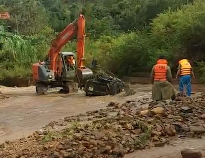 지난 24일 한국인 관광객 4명이 지프 투어를 하다 숨진 베트남 남부 럼동성 달랏 꾸란 마을 계곡 사고 현장. (사진=VN익스프레스 제공) *위 사진은 해당 기사와 관련 없음. *재판매 및 DB 금지