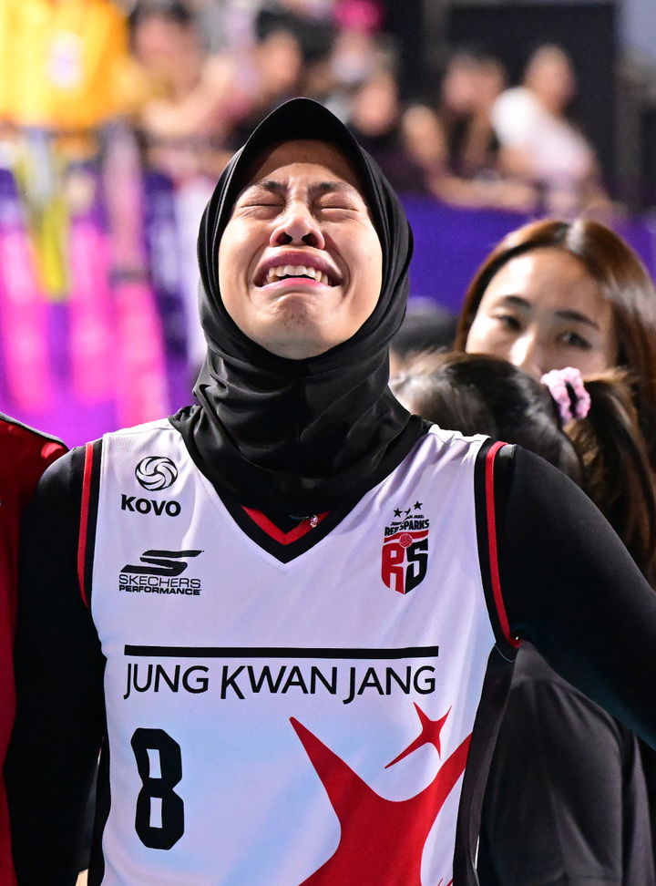 [서울=뉴시스]정관장 메가. 2023.10.26. (사진=한국배구연맹 제공) *재판매 및 DB 금지