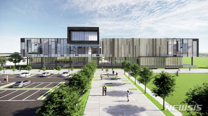 경주 시립복합문화도서관 예상도