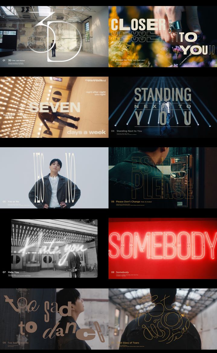 [서울=뉴시스] 그룹 방탄소년단(BTS) 정국 '골든'(GOLDEN) 프리뷰 영상. (사진=빅히트 뮤직 제공) 2023.10.31. photo@newsis.com *재판매 및 DB 금지