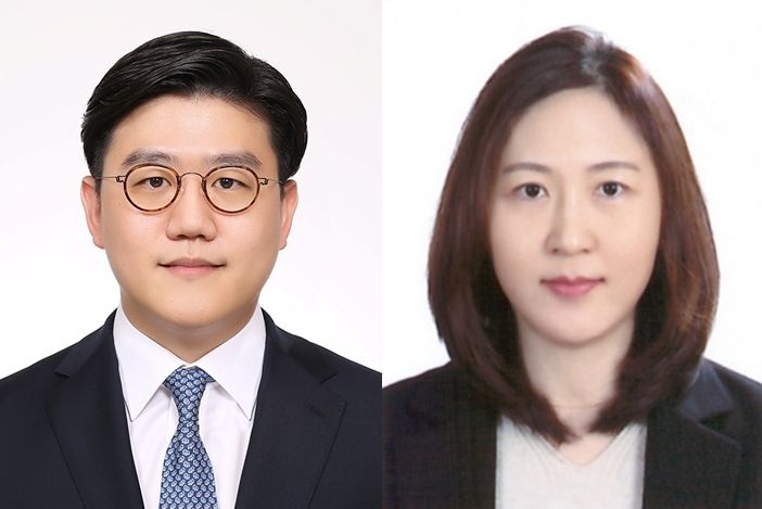 경희대 생체의공학과 박기주 교수(왼쪽)와 한국과학기술연구원 화학생명융합연구센터 김소연 박사. (사진=경희대 제공) *재판매 및 DB 금지