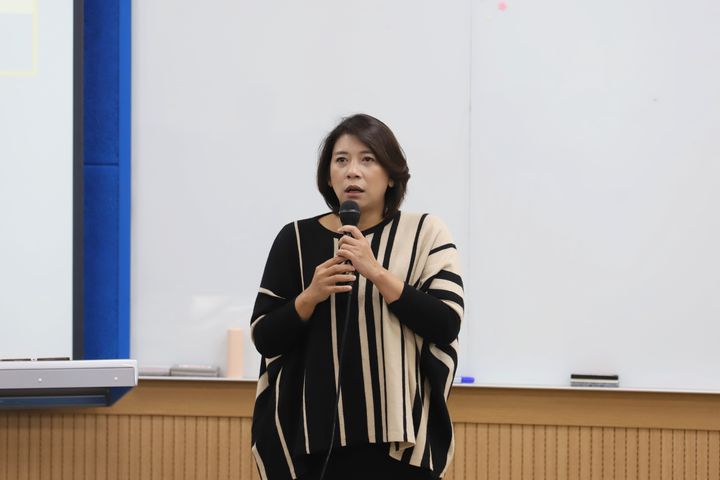 이자스민 전 국회의원이 숭실대학교 전산관 다솜홀에서 '우리 품속의 글로벌: 한국 이민자 인구의 이해'를 주제로 특강을 진행했다고 1일 밝혔다. (사진=숭실대 제공) *재판매 및 DB 금지